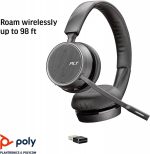 Fone de Ouvido Sem Fio Plantronics Serie Voyager 4320UC - Preto - Imagem 3