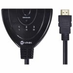 Switch HDMI 3 Entradas E 1 Saida 1.3V Com 3D E 1080P - Vinik - Imagem 4