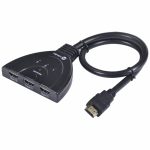 Switch HDMI 3 Entradas E 1 Saida 1.3V Com 3D E 1080P - Vinik