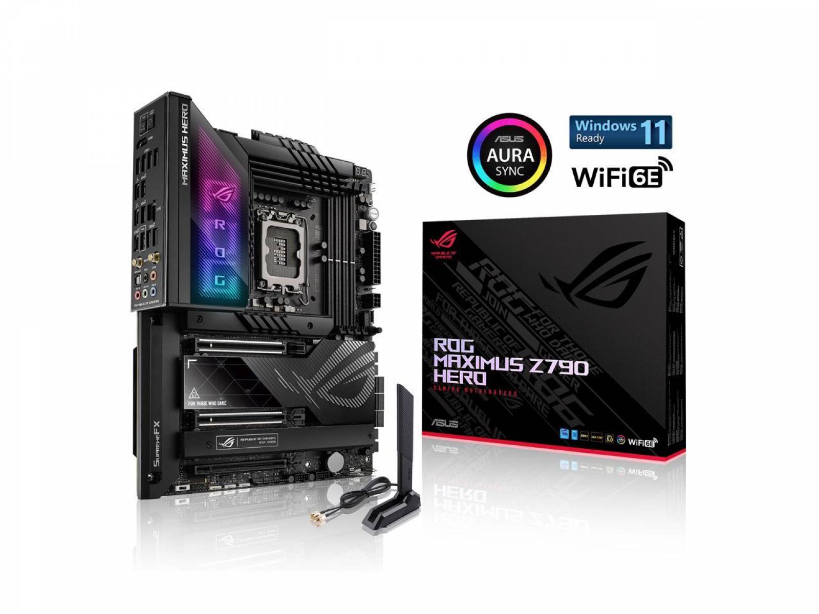 Placa Mãe Asus Rog Maximus Z790 Hero/LGA 1700 Intel 13ª geração Placa Mãe Asus Rog Maximus Z790 Hero/LGA 1700 Intel 13ª geração - Imagem 1