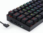 Teclado Mecânico Redragon Draconic Pro, RGB, Switch Red, Preto