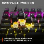Teclado Mecânico Gamer Apex 9 TKL Steelseries, Switch Optical - Imagem 6