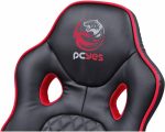 Cadeira Gamer Pcyes Mad Racer Sti Master - Preto/vermelho - Imagem 3