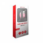 Cabo USB-USB C 1Metro 2Ampers CB-C11PK C3Tech - Rosa - Imagem 3