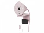 Webcam Logitech Brio 300 Full HD, Microfone Integrado - Rosa - Imagem 5