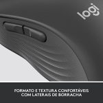 Mouse Logitech Signature M650, Silencioso, Bluetooth - Grafite - Imagem 7