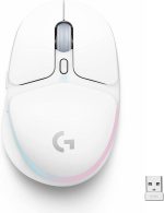 Mouse Gamer Sem Fio Logitech G705, RGB, Bluetooth, USB, Branco