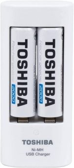 Carregador De Pilha Usb, Aa/aaa Min.2000 Mah C/2 - Toshiba - Imagem 6
