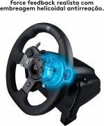 Volante Logitech G920 Driving Force para Xbox One e PC - Imagem 6