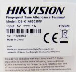 Leitor Biometrico Digital Hikvision DS-K1A8503MF (Cartao Pon) - Imagem 3
