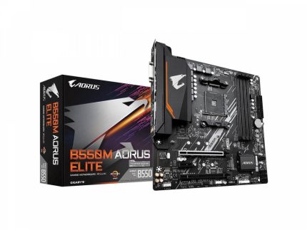 Placa Mãe Gigabyte B550M AORUS Elite, Chipset B550, AM4, DDR4