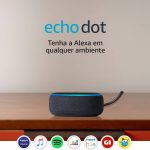 Echo Dot (3ª Geração) com Alexa, Amazon Smart Speaker Preto - Imagem 3