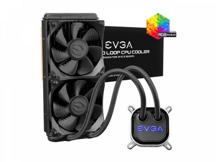 Water Cooler EVGA, intel, AMD, 400-HY-CL24-V1, RGB, LGA 1700