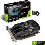 Placa de Vídeo 4GB Asus Geforce GTX 1650 Phoenix DDR5 128Bits