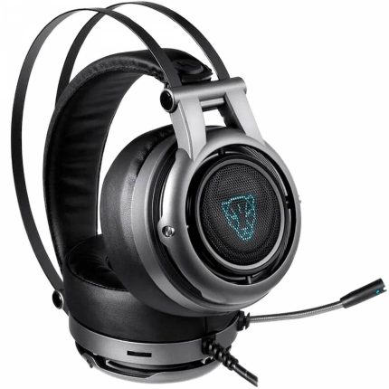 Fone Gamer Motospeed H19, USB, LED, 7.1, Driver 50mm, Cinza