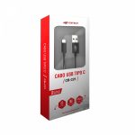 Cabo USB-USB C 2 Metros 2 Amperes CB-C 21 - Preto - Imagem 3