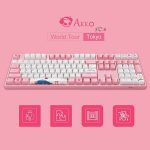 Teclado Mecânico Gamer Akko World Tour Tokyo R1, Orange, Rosa - Imagem 4