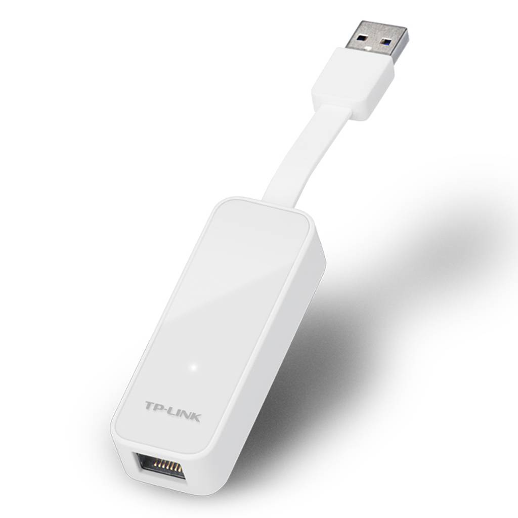 Adaptador de USB para Rede Ethernet Gigabit USB 3.0 TP-Link UE300 Adaptador de USB para Rede Ethernet Gigabit USB 3.0 TP-Link UE300 - Imagem 1