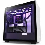 Gabinete Gamer NZXT H7, com 2 Fans, CM-H71BG-01 - Branco