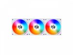 Kit Fan Lian Li Uni Fan AL 120 3XFANS RGB - UF-AL120-3W - Branco - Imagem 6