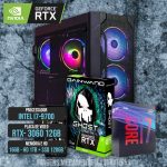 PC GAMER DELIRIUM I7 9700 16GB RAM 1TB + 120gb SSD RTX3060