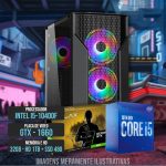 PC GAMER TIMBER CORE i5-10400F, 32GB, 1TB HD SSD 480GB, GTX1660