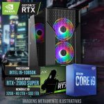 PC GAMER TITAN CORE i9-10850K, 32GB, 2TB HD SSD 1TBGB RTX2060