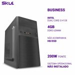 COMPUTADOR B300 CORE I3 4130 MEM 4GB DDR3 SEM HD/SSD FONTE 200W