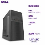COMPUTADOR B300 CORE I3 3220, 8GB DDR3 SSD 120GB FONTE 200W LINUX