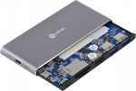 DOCKING STATION SSD M.2 + HUB TYPE C USB 3.0 + HDMI 100W DSM-5C - Imagem 5