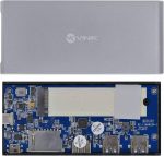 DOCKING STATION SSD M.2 + HUB TYPE C USB 3.0 + HDMI 100W DSM-5C - Imagem 4