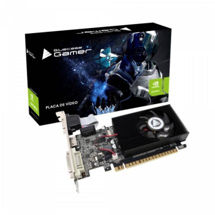 Placa de Vídeo 2GB DDR3 64Bits Bluecase NVIDIA GeForce GT 610