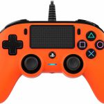 Controle Pro Nacon Wired para PS4 - Laranja (360745)
