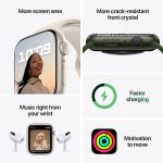 Relógio Apple Watch S8 45MM MNUQ3LL GPS Starlight A2771 - Imagem 4