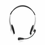 Fone Com Microfone PH-01SI Prata C3Plus, conexao P2, leve - Imagem 3