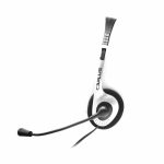 Fone Com Microfone PH-01SI Prata C3Plus, conexao P2, leve - Imagem 2