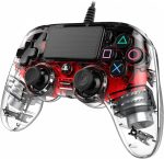 Controle Nacon com Fio Transparente - Ps4 (LED Vermelho) - Imagem 3