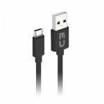 Cabo USB-Micro USB CB-M10BK Preto C3Plus