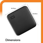 SSD Externo Portátil WD Elements SE 1 TB, USB 3.0, Leitura 400MB - Imagem 6