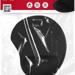 Mouse Pad Com Apoio Ergonomico, macio, antiderrapante, C3Tech