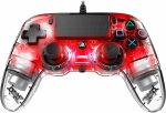 Controle Nacon com Fio Transparente - Ps4 (LED Vermelho) - Imagem 5