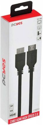 Cabo Hdmi 2.0 4k 30awg Puro Cobre 1 Metro - Phm20-1