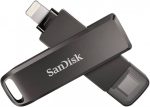 Pen Drive Sandisk Ixpand Flash Drive Luxe, Iphone e Type-C,128Gb