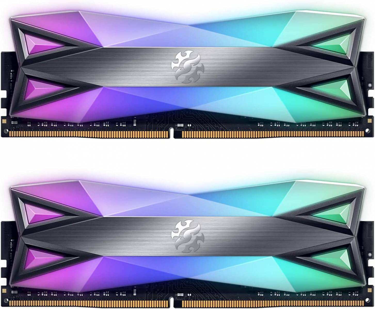 Memória XPG Spectrix D60G, RGB, 32GB (2x16GB), 3200MHz, DDR4 Memória XPG Spectrix D60G, RGB, 32GB (2x16GB), 3200MHz, DDR4 - Imagem 1