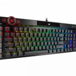 Teclado Mecânico Gamer Corsair K100 RGB, Cherry MX Speed, US