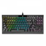 Teclado Mecânico Gamer Corsair K70 RGB TKL, Cherry MX Speed