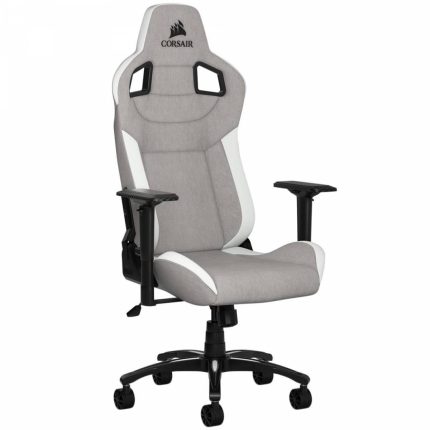 Cadeira Gamer Corsair T3 Rush, Branco e Cinza