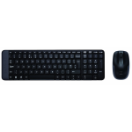 Combo Teclado e Mouse MK220 sem fio Logitech MK220 Layout ABNT2