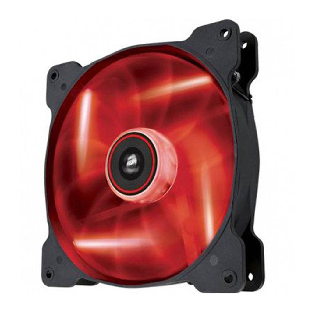 Cooler FAN Corsair 140mm Air Series AF140 Quiet Edition LED RED Cooler FAN Corsair 140mm Air Series AF140 Quiet Edition LED RED - Imagem 1