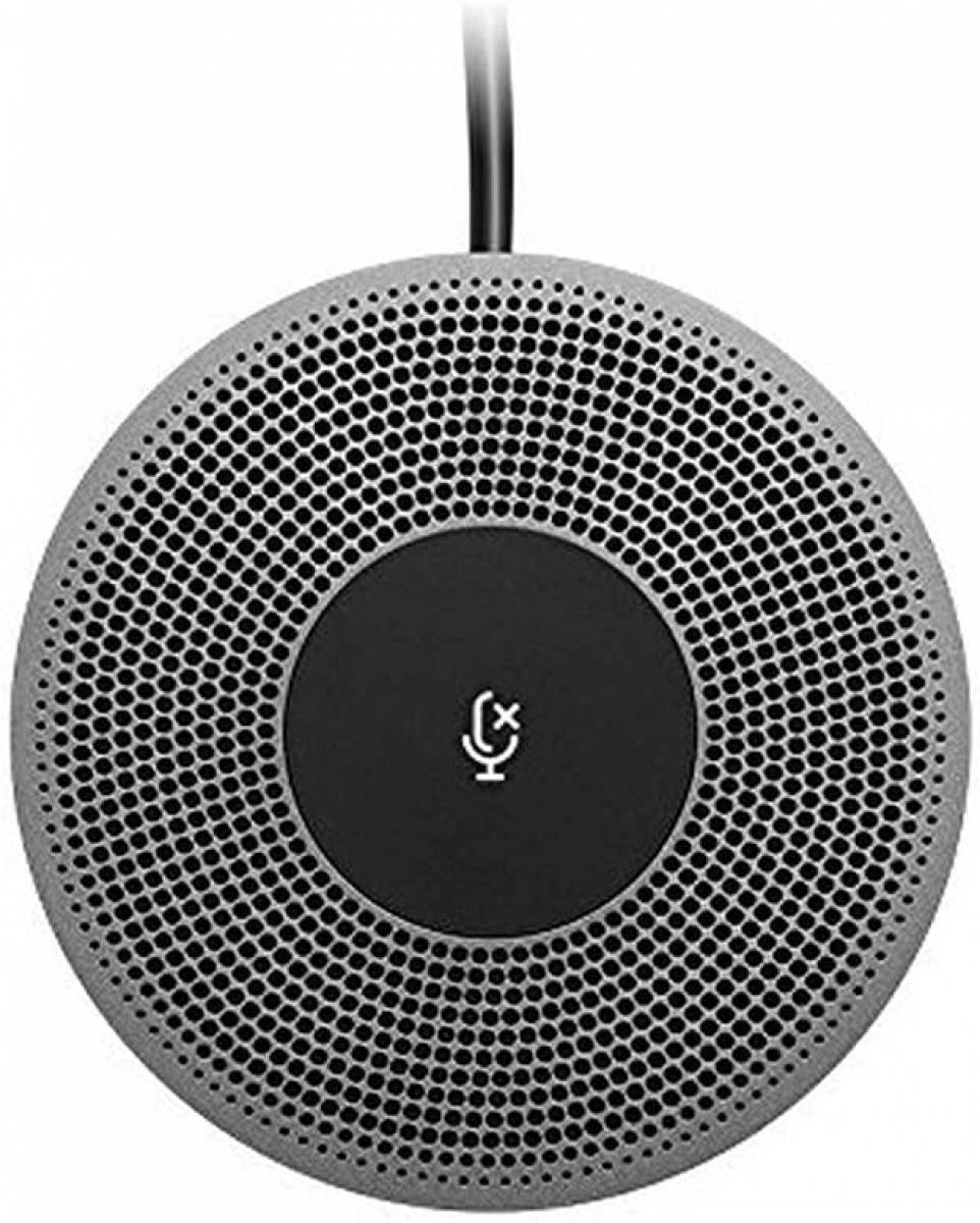 Microfone Logitech Expansion Mic for MeetUp, PC/Mac/Laptop Microfone Logitech Expansion Mic for MeetUp, PC/Mac/Laptop - Imagem 1